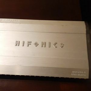 hifonics amplifiers
